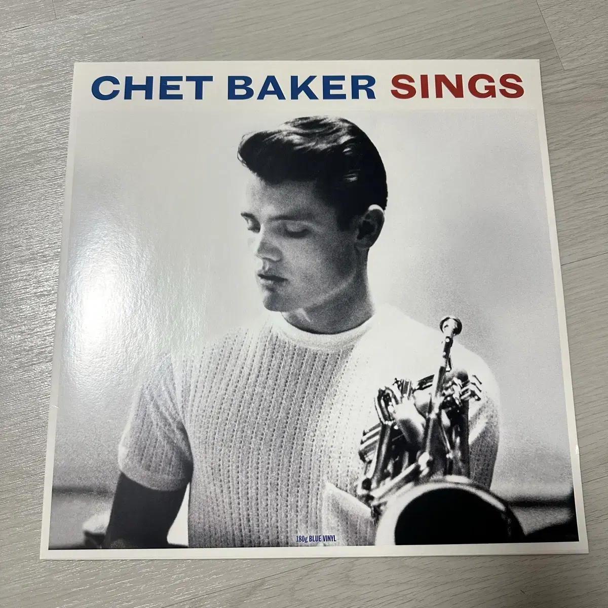 쳇베이커 Chet Baker Sings 블루 컬러 LP 판매